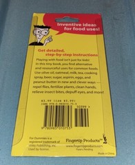 *NEW*Refrigerator Magnet Books*BOOK FOR DUMMIES*Unusual Food Uses*26 Pages*