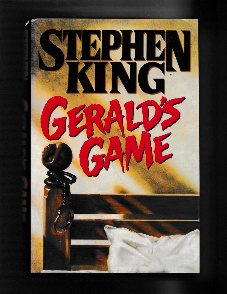 STEPHEN KING GERALD’S GAME FIRST EDITION 1992 HARDCOVER DUST JACKET 332 PAGES