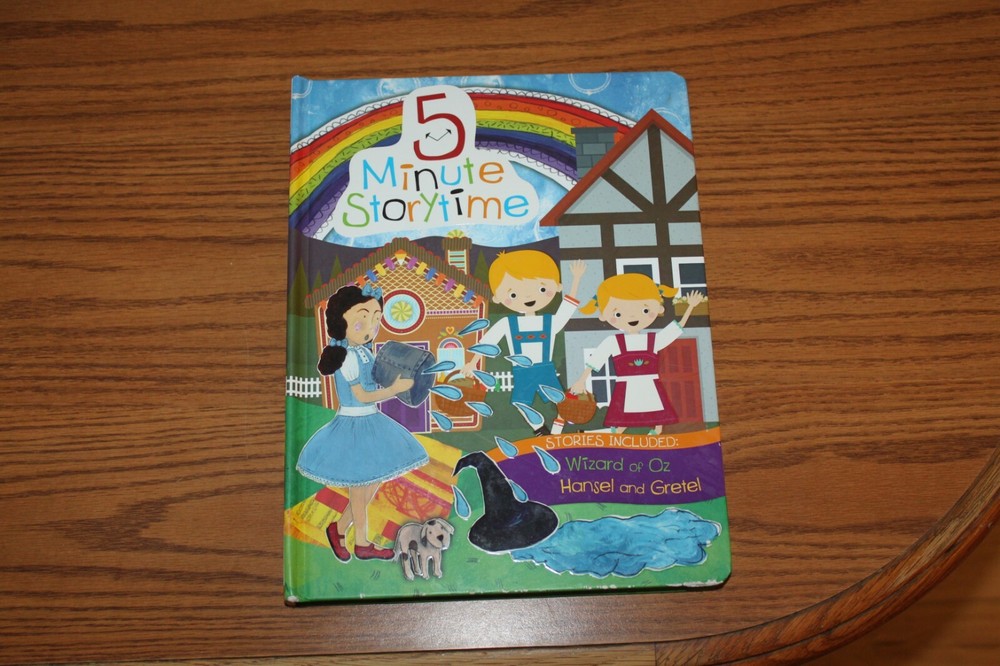5 Minute Storytime Book Child Wizard Oz Hansel Gretel Board