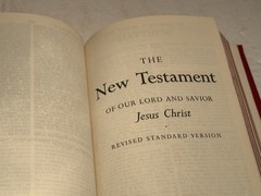 HOLY BIBLE Self Pronouncing RSV 1962 Cokesbury vtg Revised Standard illustrated
