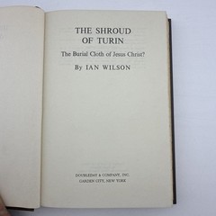 Ian Graham Wilson The Turin Shroud Hardback Book 1978