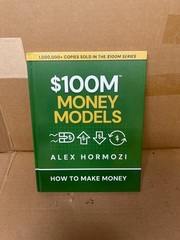 $100M Money Models by Alex Hormozi Hardcover New Book