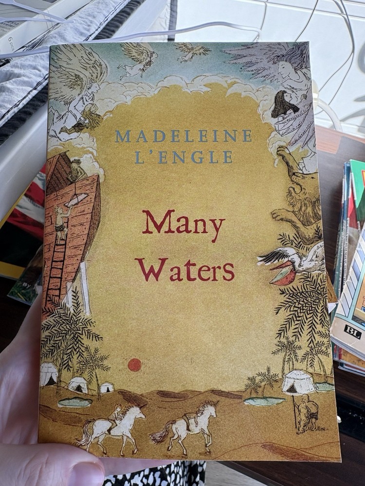 Many Waters by Madeleine L’Engle (Paperback, Square Fish, Wrinkle in Time Serie…