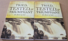 DR. DAVID JEREMIAH STUDY GUIDES TRIED, TESTED & TRIUMPHANT 2016 VOL 1-2
