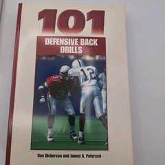 Lot Of 5 Coaches Choice 101 Football Books Team Defensive Receiver Stunts Drills