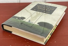 SIGNED Nicholas Sparks At First Sight First Edition First Printing October 2005
