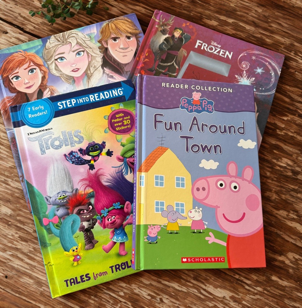 Children’s Book Lot- 4 Hardcovers, Multiple Titles