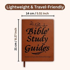66-Page Bible Study Book | Old & New Testament Overview