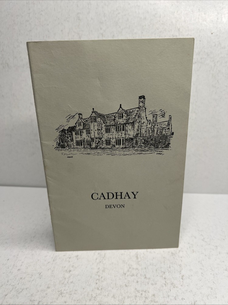 CADHAY Devon, GUIDE/HISTORY 8½x5½”, privately printed, 24 pages B216