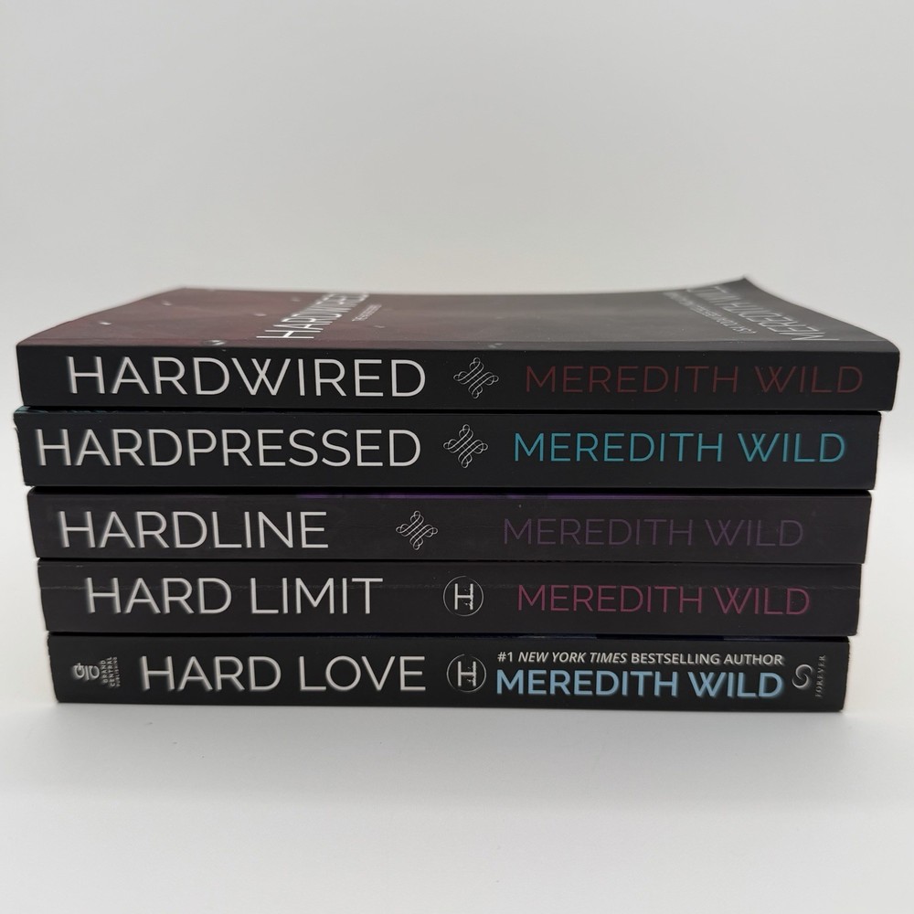 Complete THE HACKER SERIES by Meredith Wild Set Lot of 5 Books 1 thru 5 Hard