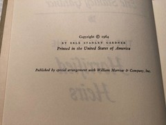 Erle Stanley Gardner PERRY MASON Series Lot of 6 Walter Black Editions 1962-1965