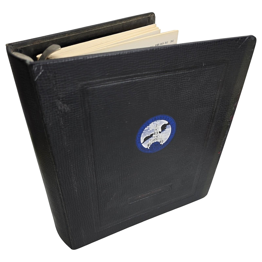 The New Covenant New Testament RSV Wide Margin 3 Ring Binder 1962 Looseleaf