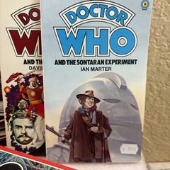 LOT Of 9 VTG 1980s EraDoctor Who 1980’s Target Paperback GOOD CONDITION! (bk1