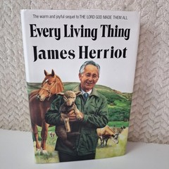 Every Living Thing James Herriot StMartinsPress Green HC DJ 1st Edition 1992 USA