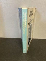 Art & Other Serious Matters by Harold Rosenberg 1978 University of Chicago Press