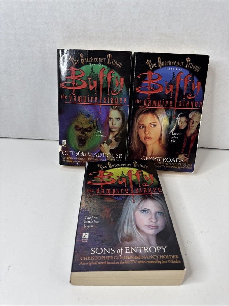 Buffy The Vampire Slayer The Gatekeeper Trilogy Vintage 1999 Paperback Books