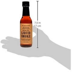 All-Natural Hickory Liquid Smoke – 5 Oz for Flavorful Cooking Adventures