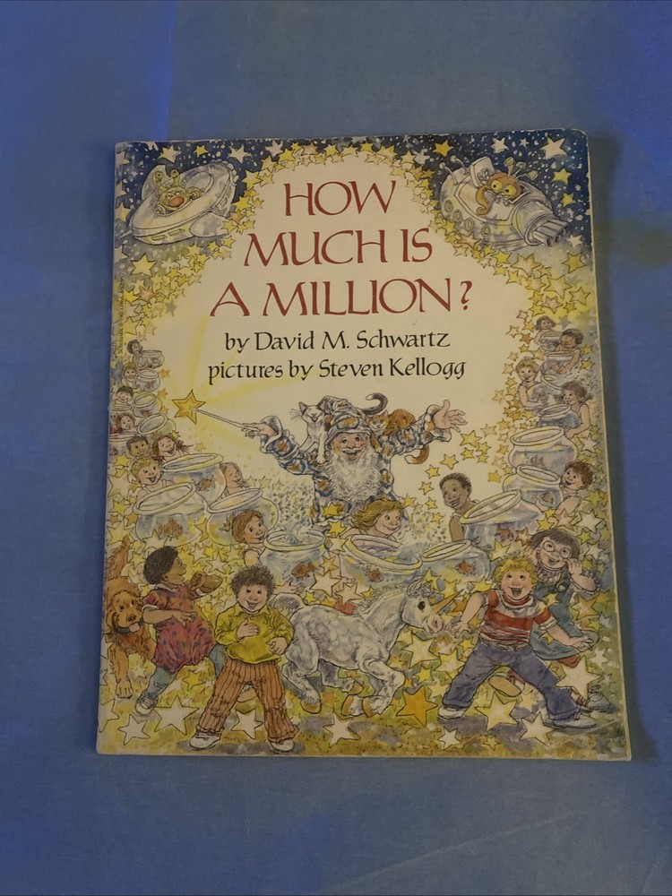 How Much Is a Million? By David M. Schwartz (1985, Paperback)
