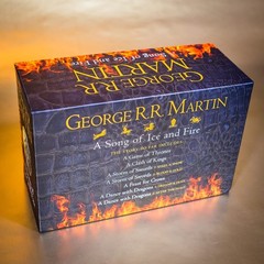 A Song of Ice and Fire 7 Book Set Paperback Complete Series, Box Set