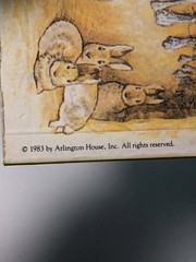 Peter Rabbit Mini Books 1983 Vintage Lot of 2
