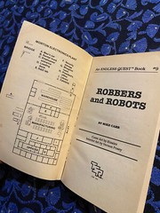 Mike Carr ROBBERS AND ROBOTS 1st 1983, D&D, Endless Quest #9 – vg cond