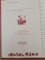 Cooking on the Wild Side with Cincinnati Zoo and Botanical Garden Wimmer 1995