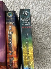 Lot Of 5 Rick Riordan Series Books Heroes of Olympus Kane Chronicles Magnus Chas