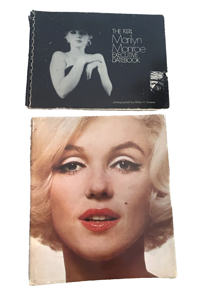 1973 Marilyn A Biography by Norman Mailer 1st Print And 1974 Executive Date Book