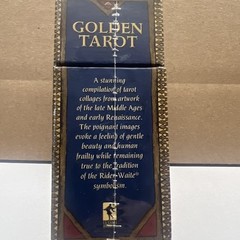 The Golden Tarot [With W 120 Page Book] (Mixed Media Product) New