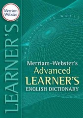 Merriam-Webster’s Advanced Learner’s English Dictionary – Hardcover – GOOD