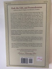 God, The Gift, and Postmodernism, Edited by John D. Caputo and Michael Scanlon