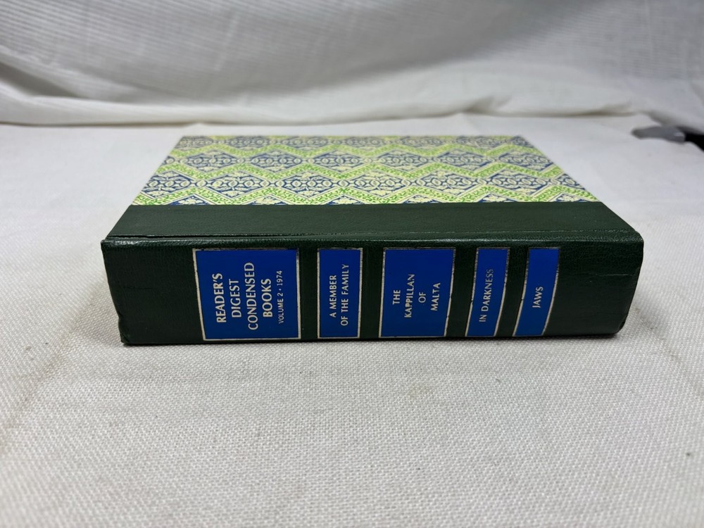 Reader’s Digest Condensed Books Vol 2 1974 Jaws Peter Benchley First Edition