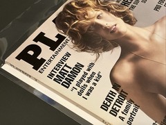 August 2004 Playboy Magazine Issue – Eva Herzigova – Pilar Lastra – Behind Bars