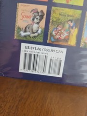 Disney Classic 12 Little Golden Picture Books Box Set, Hardcover NEW Sealed