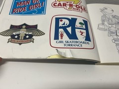 Stickerbomb Skateboard: 150 Classic Skateboard Stickers Studio Pre-owned