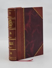 Five Centuries Of English Verse Volume 1 1913 By William Stebbing [Leather Bound