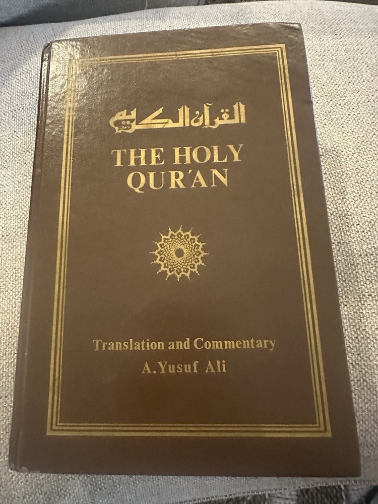 The Holy Qur’an Quran A Yusuf Ali Translation Commentary Hardcover 2nd Ed 1977