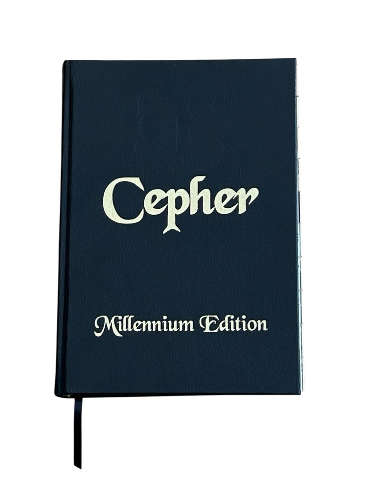 Cepher Bible Millennium Edition Hardcover 2022 Custom Indexed Pristine Condition