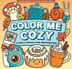 Color Me Cozy Adult Coloring Book (31 one-sided designs on thick paper)…