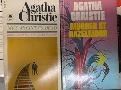 Agatha Christie $0.75 orig price vintage paperbacks 20 titles 1970s PB G 260407