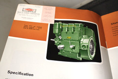 1977 Lister St Air Cooled Diesels 4.7 35.1 b. h. p. Printed In England Catalog