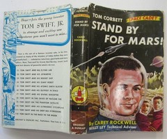 1950s Tom Corbett Stand By For Mars Hardcover Book WITH Dust Jacket Rockwell 50s
