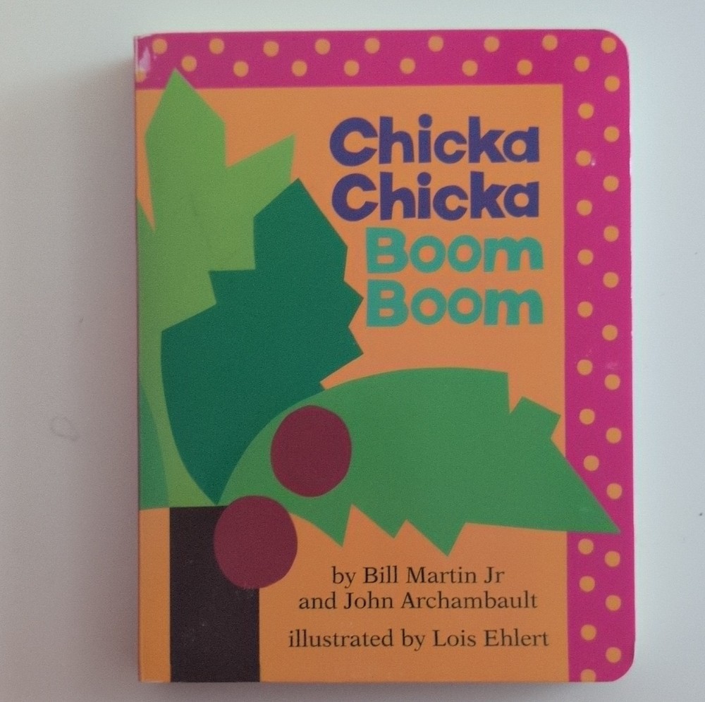 Chicka Chicka Boom Boom Board Book by Martin Jr, Archambault, Ehlert, Alphabet