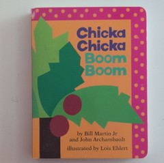 Chicka Chicka Boom Boom Board Book by Martin Jr, Archambault, Ehlert, Alphabet