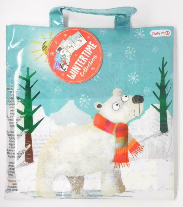 Make Believe Ideas Wintertime Collection Storybook Book Set with Carrying Bag