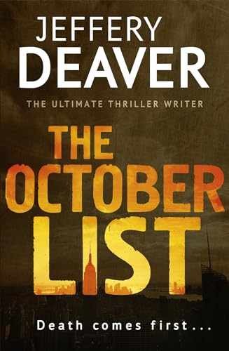 The October List – Paperback, by Deaver Jeffery – Very Good
