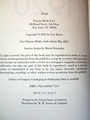 1920: The Year that Made the Decade Roar Hardcovery Burns First Edition 2015