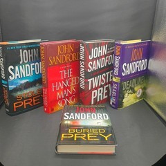 John Sandford Lucas Davenport Mixed Lot of 6 Crime Thriller Books Prey Series