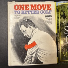 2 Book Lot On Golfing, One Move To Better Golf & Secrets Of Short Game