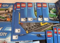 LEGO CITY Lot of 55 Manuals Instructions Booklets Only – See photos for set